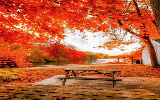 Maple leaf lake wallpaper  from Chrome web store to be run with OffiDocs Chromium online