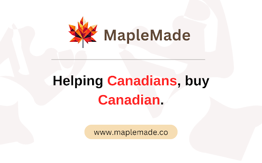 MapleMade Canadian Brand Finder  from Chrome web store to be run with OffiDocs Chromium online