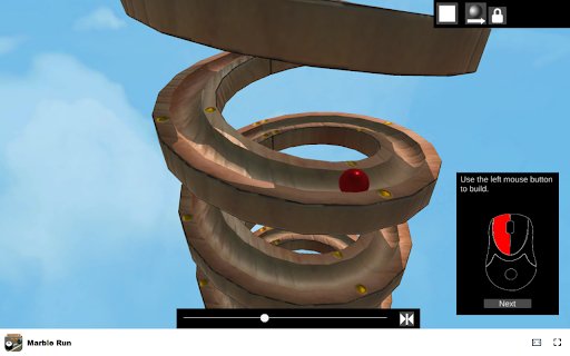 Marble Run Game Build your own 3D marble track with creativity!  from Chrome web store to be run with OffiDocs Chromium online