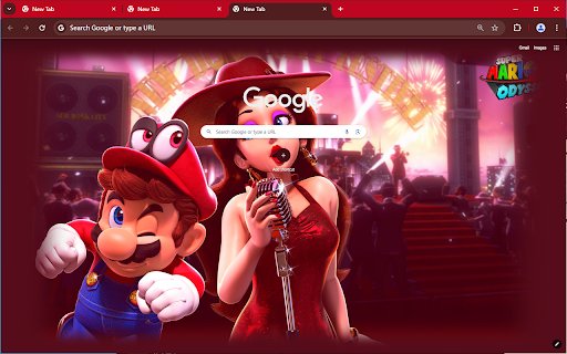Mario Theme  from Chrome web store to be run with OffiDocs Chromium online