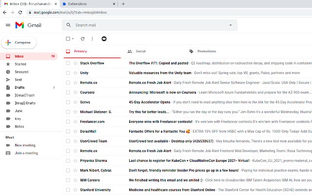 Mark All as Read  from Chrome web store to be run with OffiDocs Chromium online