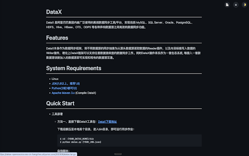 MarkdownEye  from Chrome web store to be run with OffiDocs Chromium online