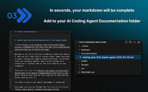MarkdownMate  from Chrome web store to be run with OffiDocs Chromium online