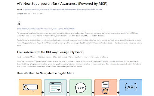 Markdown Page Clipper  from Chrome web store to be run with OffiDocs Chromium online Markdown Page Clipper  from Chrome web store to be run with OffiDocs Chromium online