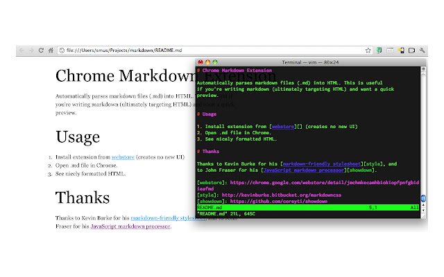 Markdown Preview Plus Dz特别版 dal negozio web di Chrome per essere eseguito con OffiDocs Chromium online