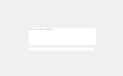 Markdown Tab Notes  from Chrome web store to be run with OffiDocs Chromium online