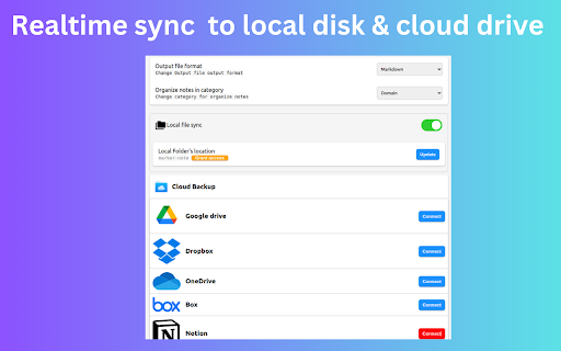 markerNote web, PDF highlighter  notes  from Chrome web store to be run with OffiDocs Chromium online