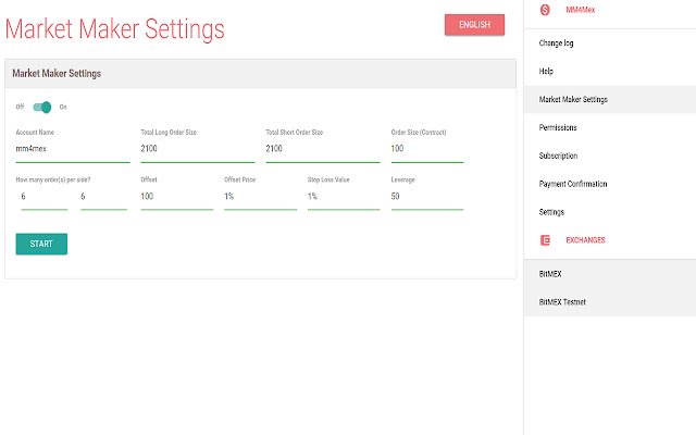 Market Maker 4 BitMex  from Chrome web store to be run with OffiDocs Chromium online