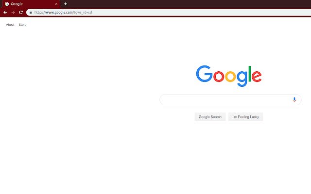 MaroonTheme de la tienda web de Chrome se ejecutará con OffiDocs Chromium en línea