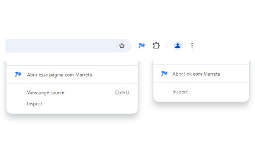 Marreta  from Chrome web store to be run with OffiDocs Chromium online