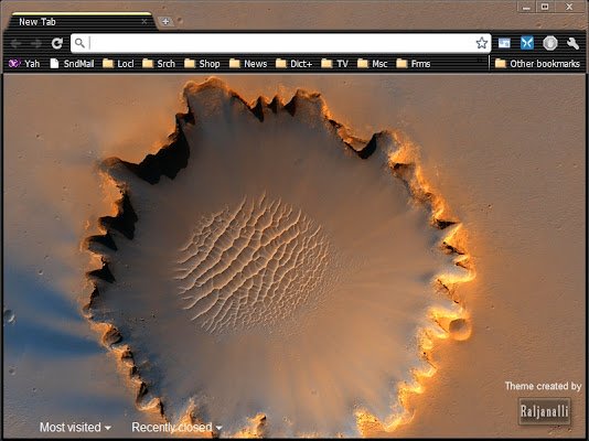 MarsVictoria 1280 OpticWhiteMarsCrater1 Chrome Web ストアのテーマを OffiDocs Chromium オンラインで実行