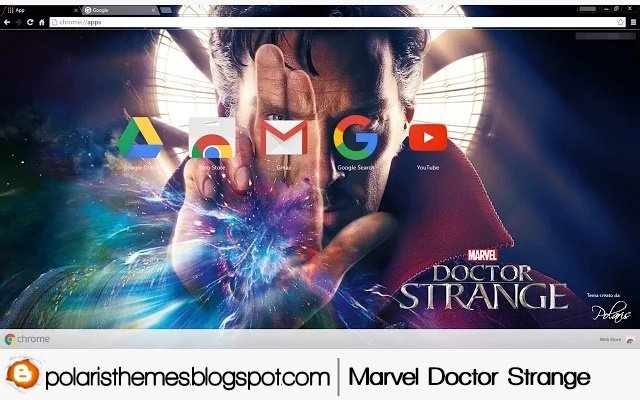 Marvel Doctor Strange ze sklepu internetowego Chrome do uruchomienia z OffiDocs Chromium online