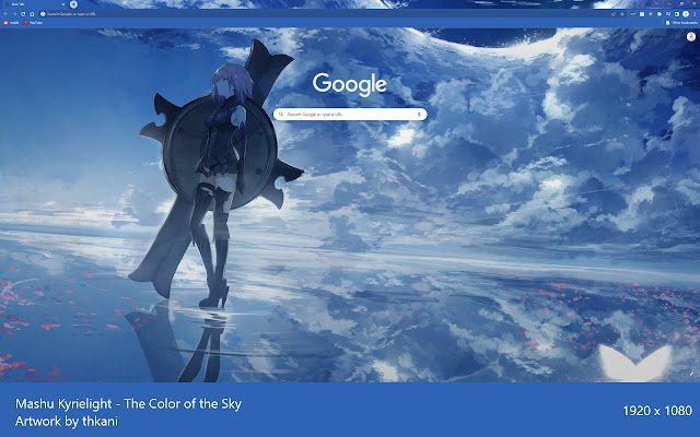 ChromeウェブストアのMash Kyrielight The Color of the SkyがOffiDocs Chromiumオンラインで実行される