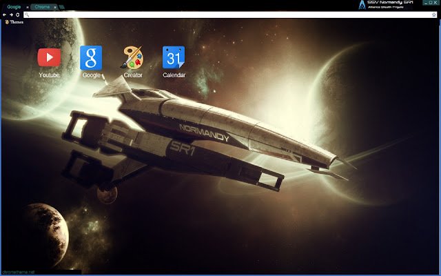 Mass Effect SSV Normandy SR1 aus dem Chrome-Webstore soll mit OffiDocs Chromium online ausgeführt werden