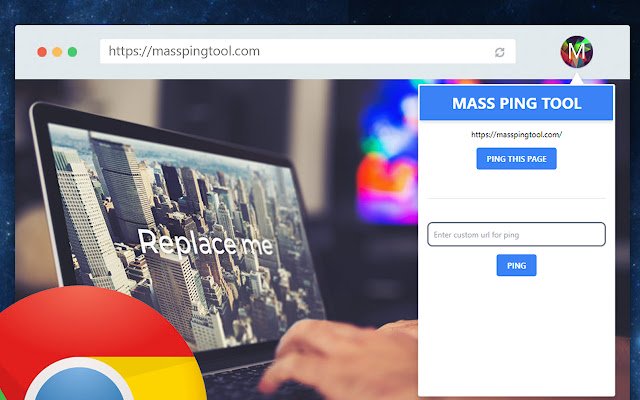 Масовий пінг із веб-магазину Chrome, який запускатиметься за допомогою OffiDocs Chromium онлайн