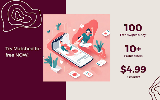 Matched: Auto swiper for Tinder  from Chrome web store to be run with OffiDocs Chromium online