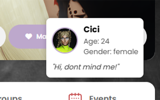 MatchMe  from Chrome web store to be run with OffiDocs Chromium online