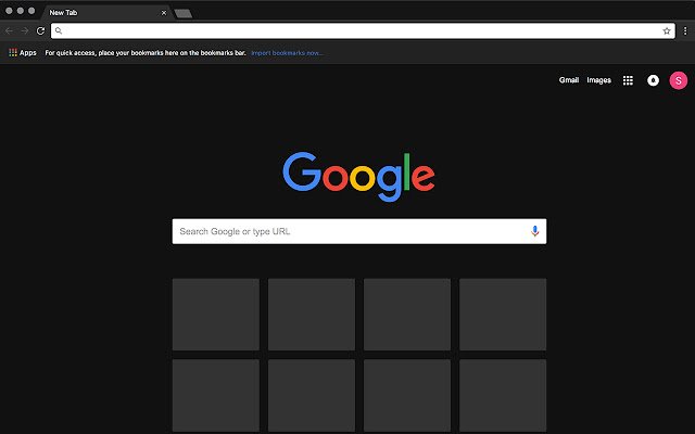 Material Design Flat Black Theme  from Chrome web store to be run with OffiDocs Chromium online