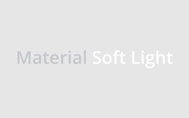 Material Soft Light daripada kedai web Chrome untuk dijalankan dengan OffiDocs Chromium dalam talian