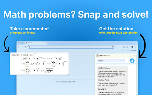 MathSolver  from Chrome web store to be run with OffiDocs Chromium online
