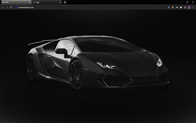 Chrome 网上商店的 Matte Black Lamborghini 将与 OffiDocs Chromium 在线一起运行