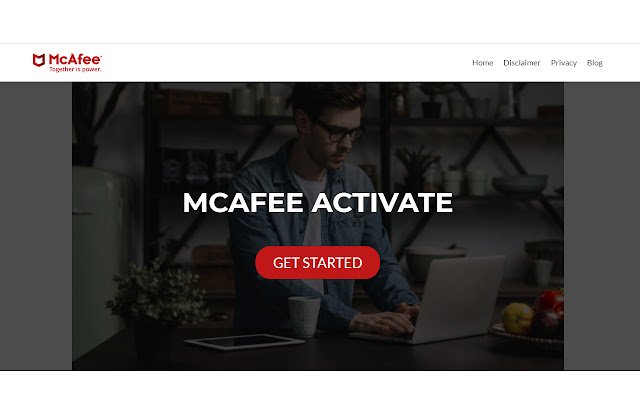 McAfee Activation Help din magazinul web Chrome va fi rulat cu OffiDocs Chromium online