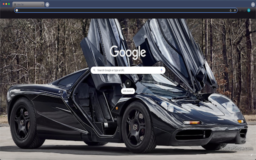 McLaren F1 (Black) Theme  from Chrome web store to be run with OffiDocs Chromium online