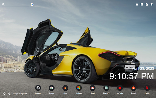 Mclaren Wallpaper New Tab  from Chrome web store to be run with OffiDocs Chromium online