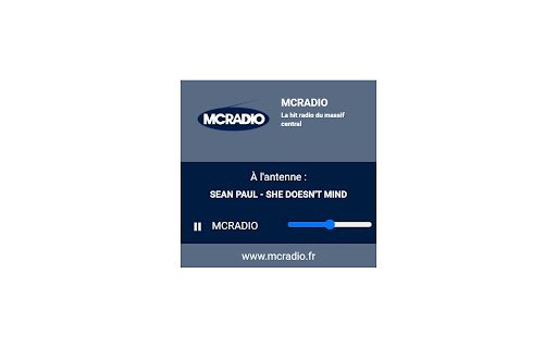 MCRADIO  from Chrome web store to be run with OffiDocs Chromium online