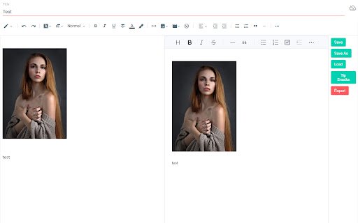 mdblogger  from Chrome web store to be run with OffiDocs Chromium online