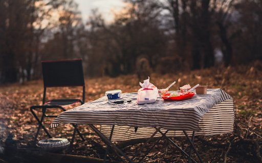 Meal in the forest  from Chrome web store to be run with OffiDocs Chromium online