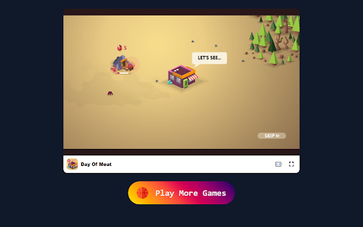Meat Mayhem Game Survive the Carnivore Apocalypse!  from Chrome web store to be run with OffiDocs Chromium online