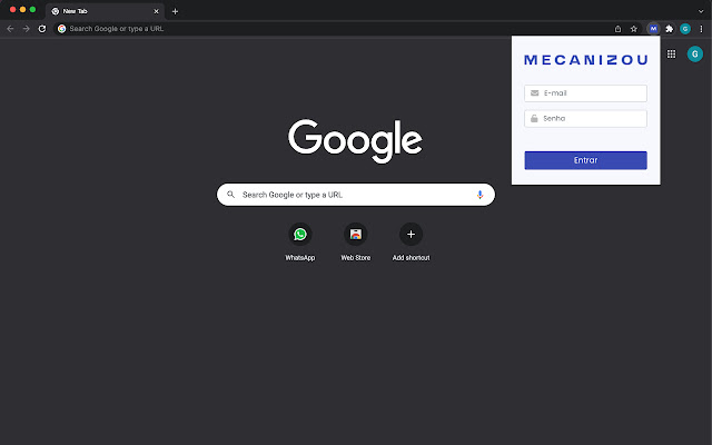 Mecanizou da Chrome Web Store para ser executado com OffiDocs Chromium online