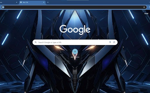Mechanical Mask in a Futuristic Space  from Chrome web store to be run with OffiDocs Chromium online