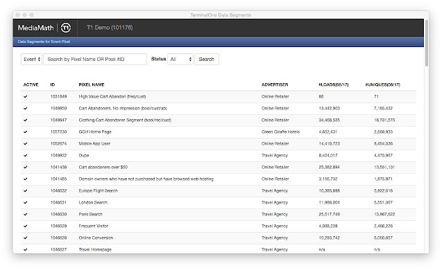 ส่วนข้อมูล MediaMath จาก Chrome เว็บสโตร์ที่จะเรียกใช้ด้วย OffiDocs Chromium ออนไลน์