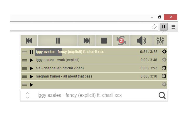 Media Player for YouTube™  from Chrome web store to be run with OffiDocs Chromium online