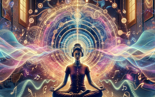 Meditation Music  from Chrome web store to be run with OffiDocs Chromium online