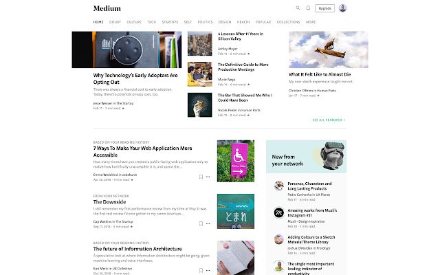 Medium Declutter Tool  from Chrome web store to be run with OffiDocs Chromium online