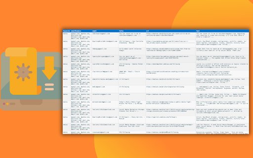 Medium Email Scraper  from Chrome web store to be run with OffiDocs Chromium online