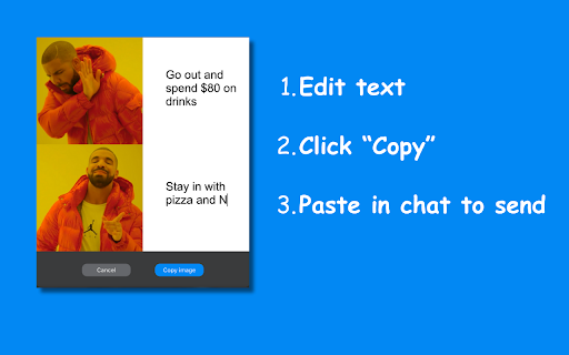 Meemly from Chrome web store to be run with OffiDocs Chromium online Meemly from Chrome web store to be run with OffiDocs Chromium online