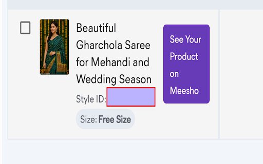 Meesho Product Quick View  from Chrome web store to be run with OffiDocs Chromium online
