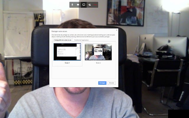 întâlnire Acweb desktop sharing din magazinul web Chrome pentru a fi rulat cu OffiDocs Chromium online
