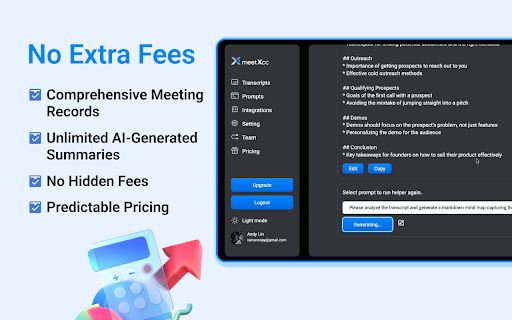 meetXcc: AI Meeting Notes for Google Meet from Chrome web store to be run with OffiDocs Chromium online meetXcc: AI Meeting Notes for Google Meet from Chrome web store to be run with OffiDocs Chromium online