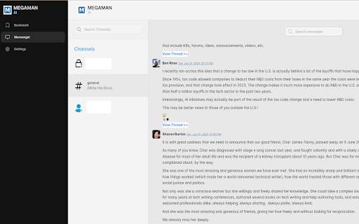 Megaman  from Chrome web store to be run with OffiDocs Chromium online