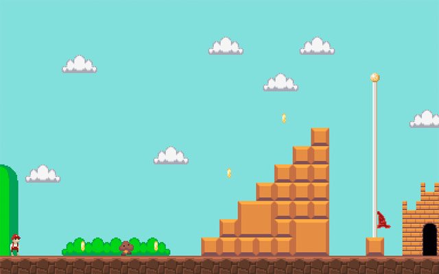 Chrome 网上商店的 mega mario 1 将通过 OffiDocs Chromium 在线运行