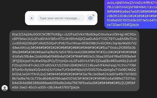 MEGA Secure Texting  from Chrome web store to be run with OffiDocs Chromium online
