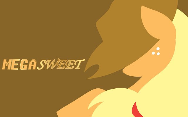 MegaSweet MLP Applejack  from Chrome web store to be run with OffiDocs Chromium online