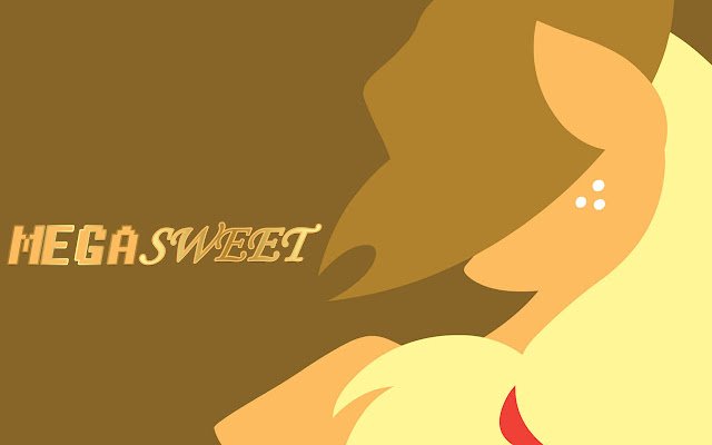 MegaSweet MLP Applejack de la boutique en ligne Chrome sera exécuté avec OffiDocs Chromium en ligne