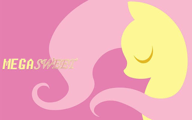 MegaSweet MLP Fluttershy מחנות האינטרנט של Chrome תופעל עם OffiDocs Chromium באינטרנט