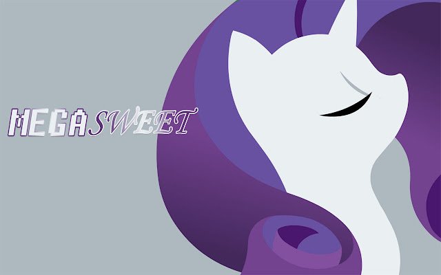 MegaSweet MLP Rarity  from Chrome web store to be run with OffiDocs Chromium online